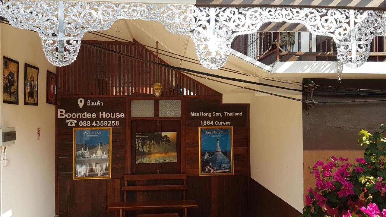 Boondee House Otel Mae Hong Son Dış mekan fotoğraf