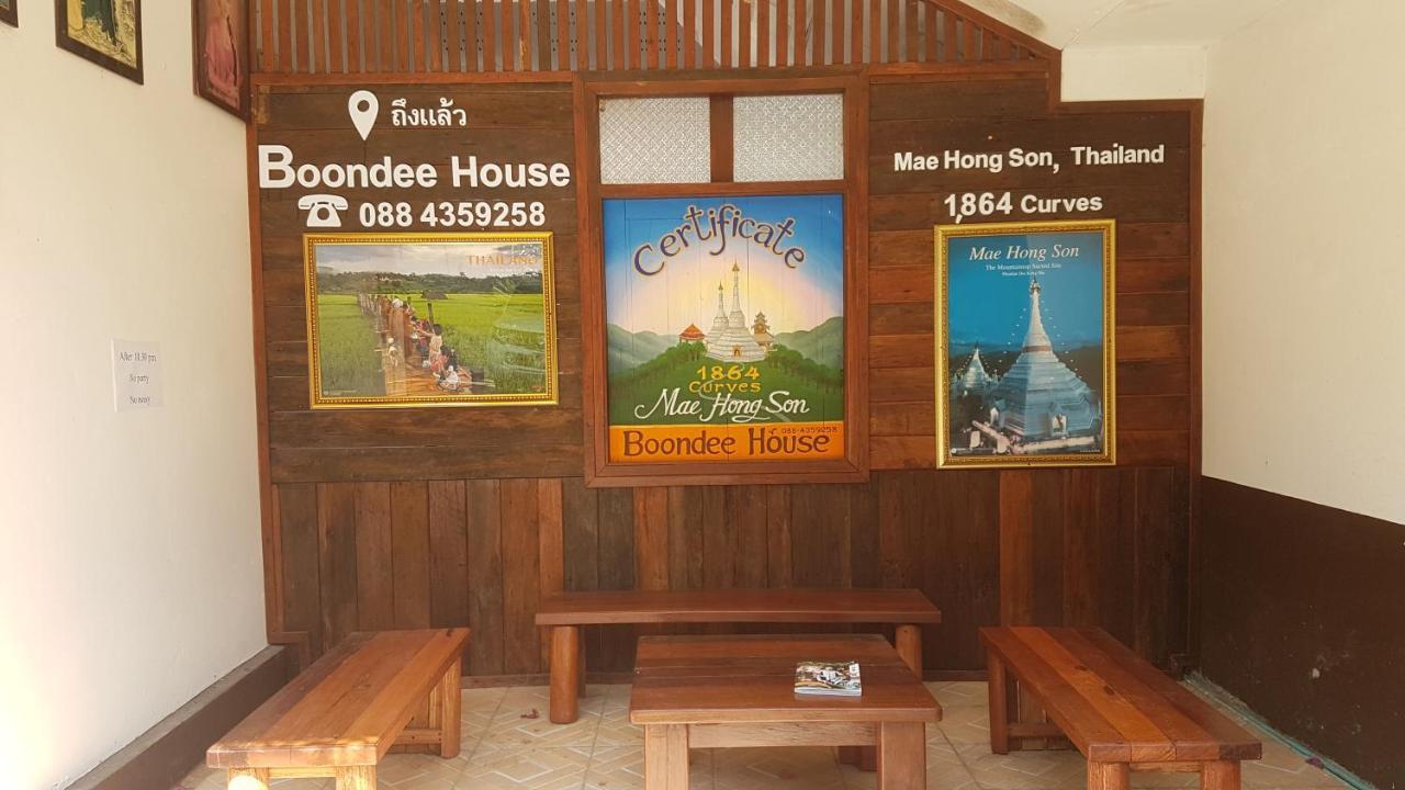 Boondee House Otel Mae Hong Son Dış mekan fotoğraf