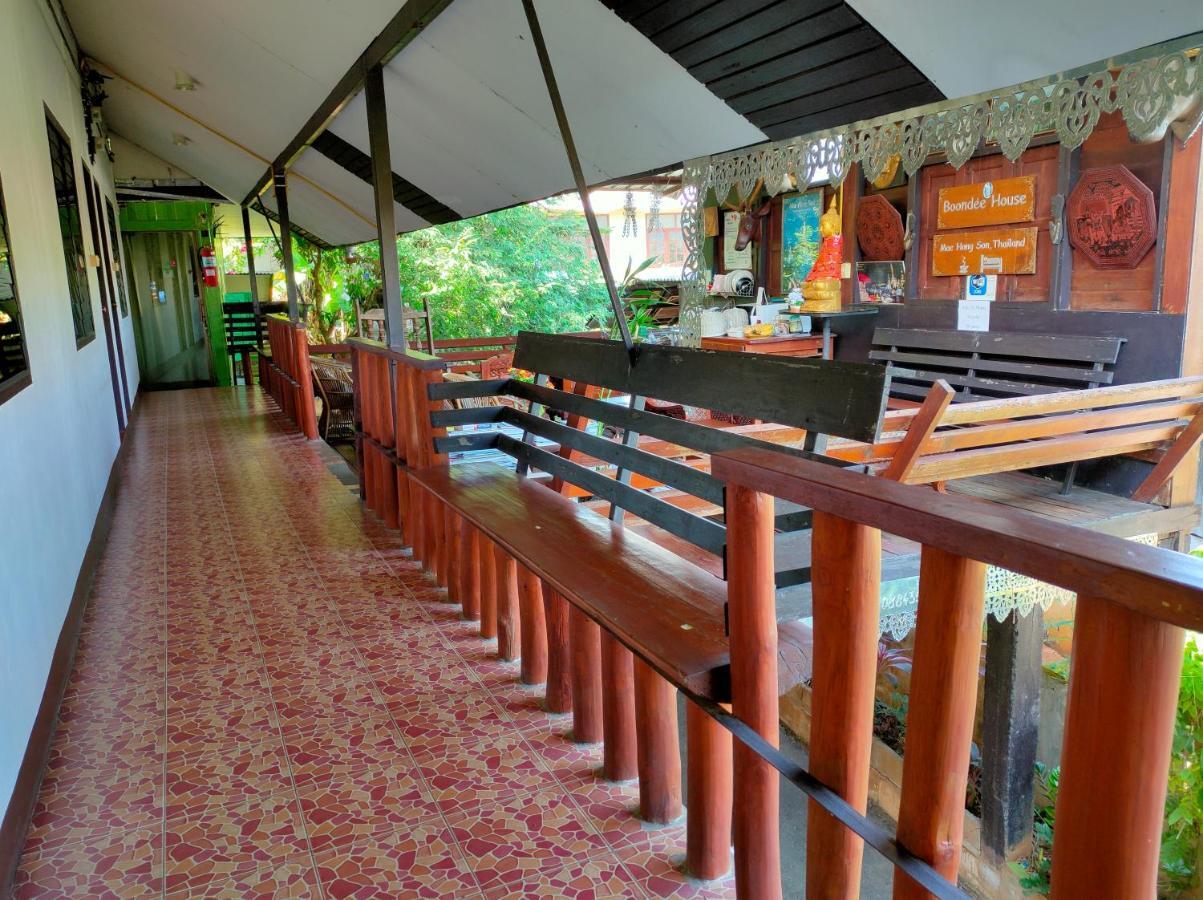 Boondee House Otel Mae Hong Son Dış mekan fotoğraf