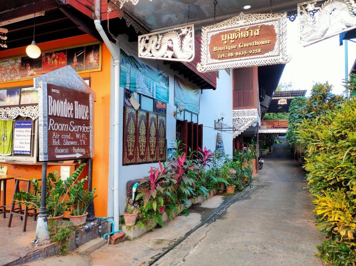 Boondee House Otel Mae Hong Son Dış mekan fotoğraf